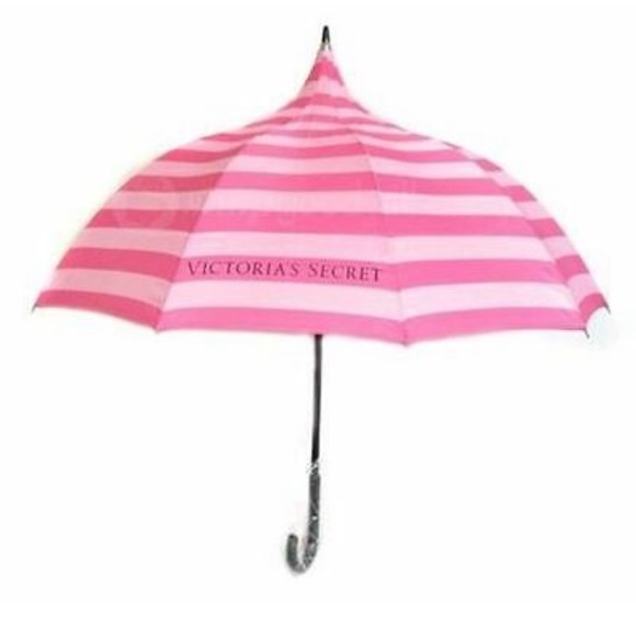 Victoria's Secret Accessories Nwt Iconic Victorias Secret Striped Umbrella Poshmark